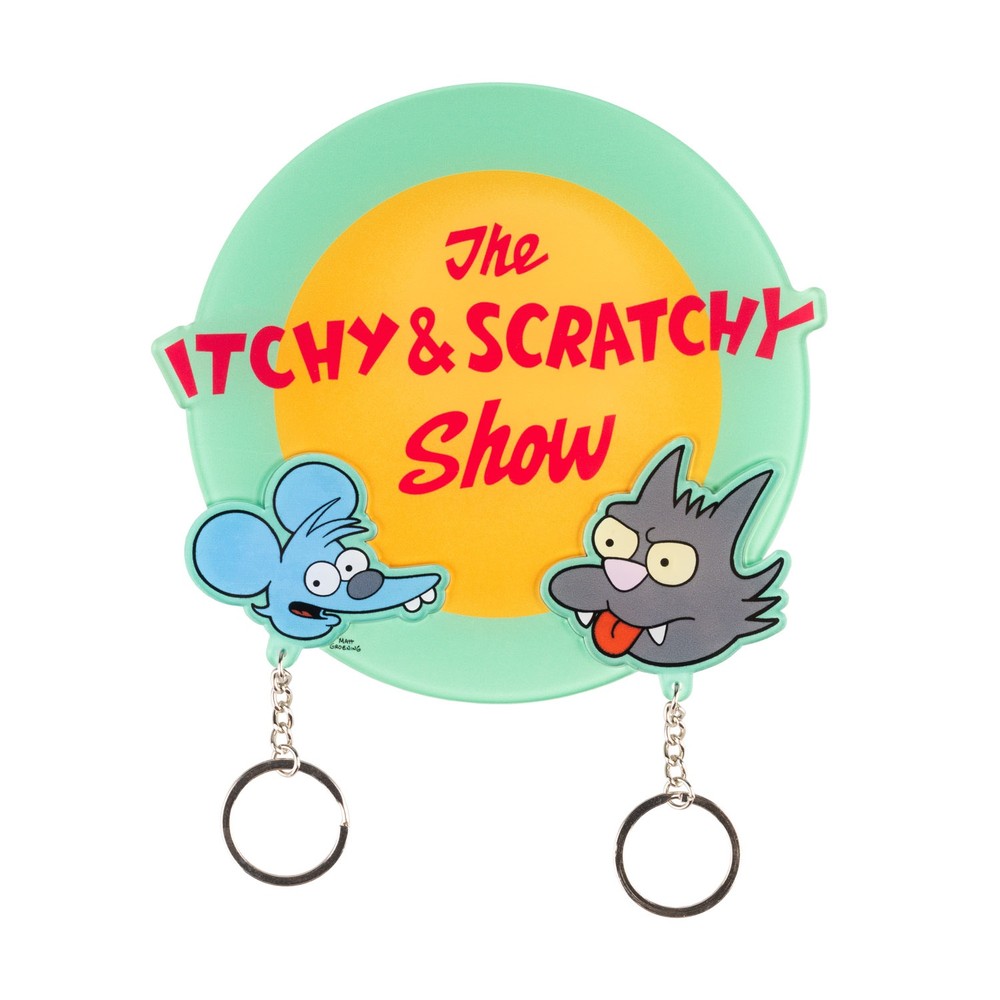 Grupo Erik The Simpsons - Key Hanger With Keychain Sleutelhanger - Multicolours